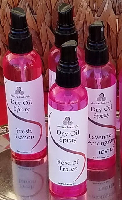 Dry Oil Spray (Vegan, GF)