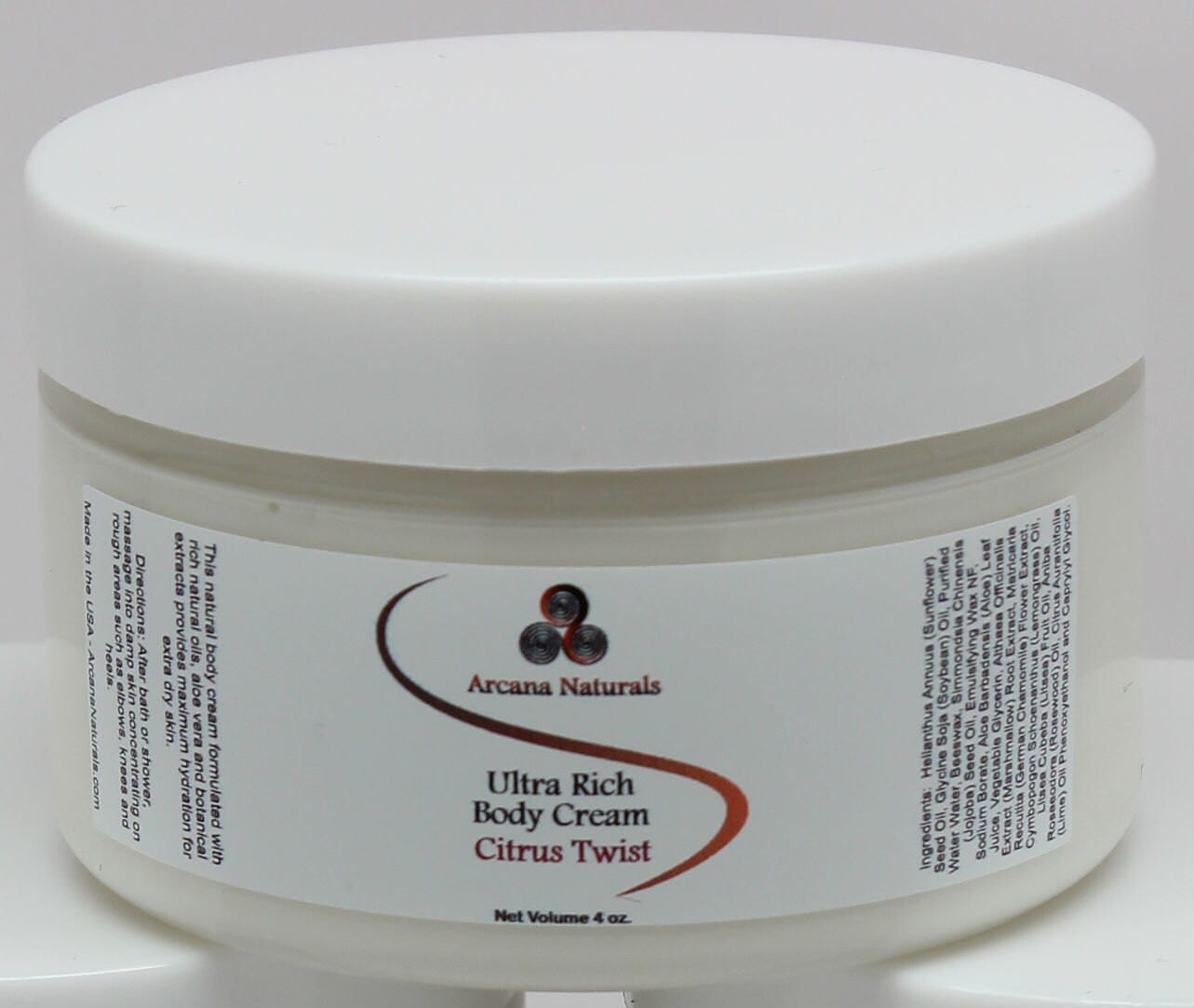 Ultra Rich Body Cream (Gluten Free)